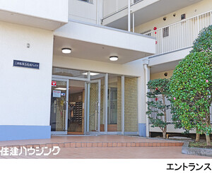 建物エントランス 三井馬事公苑南ハイツ