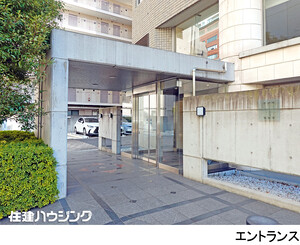 建物エントランス クオリア目黒大橋ウエスト