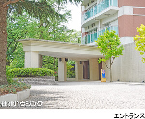 建物エントランス パークタワー東中野