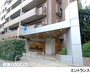 建物エントランス 朝日マンション白金通り