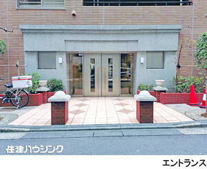 建物エントランス パルテール目黒青葉台